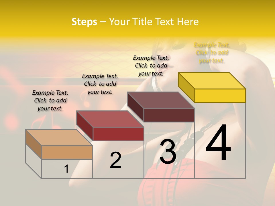 Background Music Festive PowerPoint Template