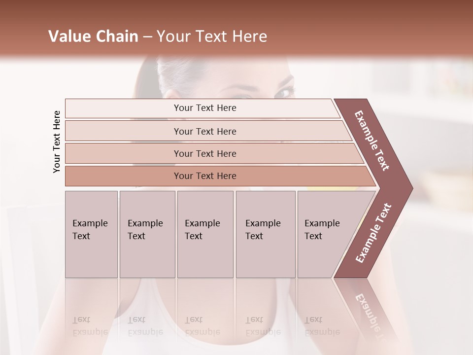 Morning Health Woman PowerPoint Template