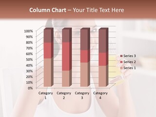 Morning Health Woman PowerPoint Template