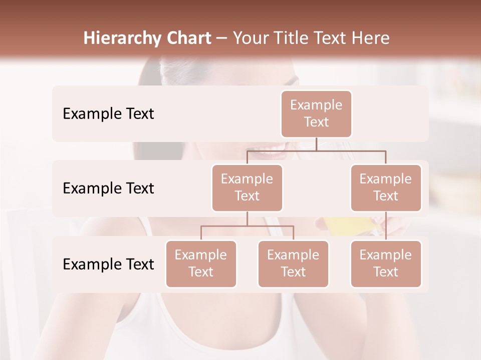 Morning Health Woman PowerPoint Template