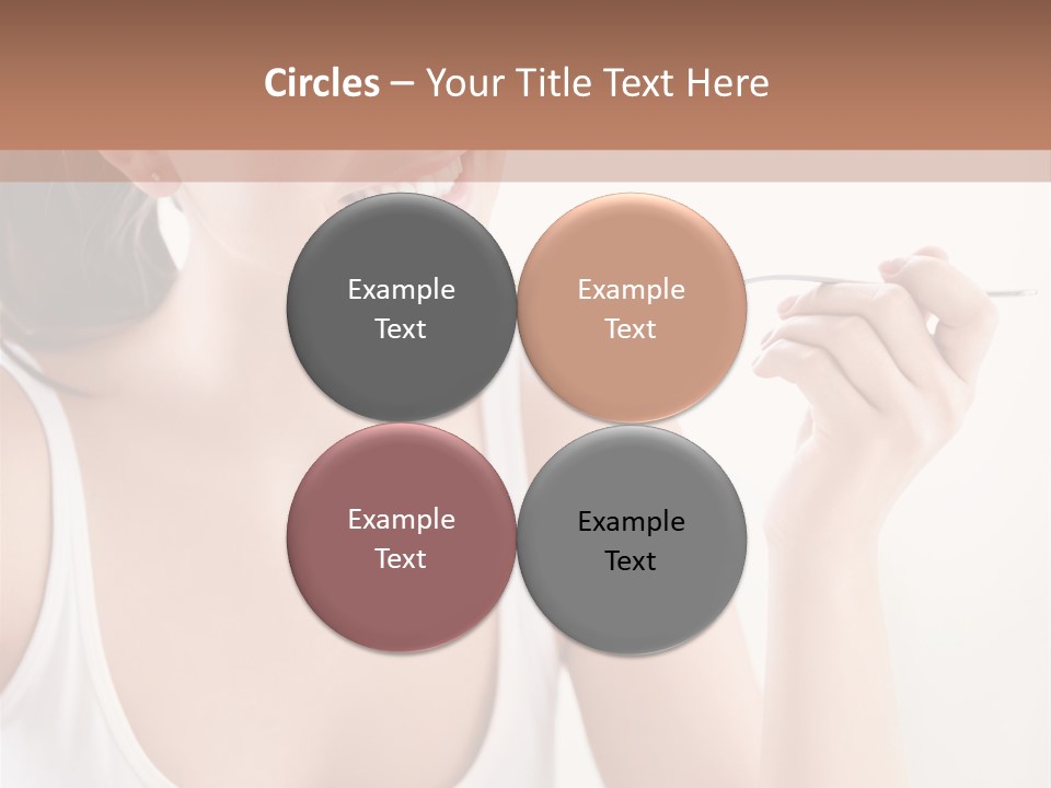 Only Human Happiness PowerPoint Template