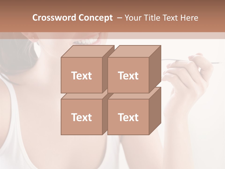 Only Human Happiness PowerPoint Template