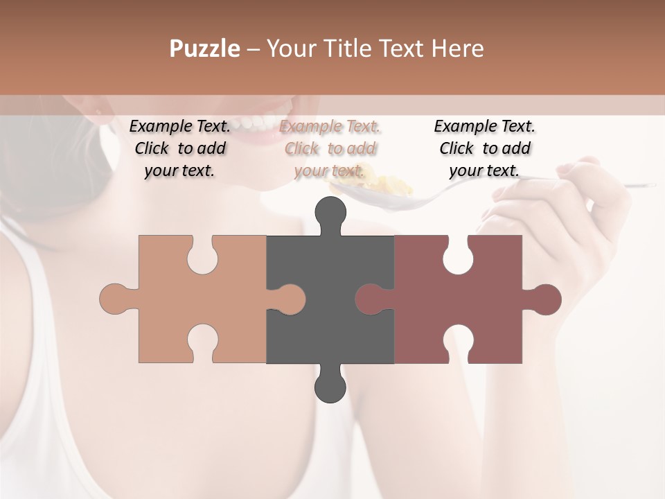 Only Human Happiness PowerPoint Template