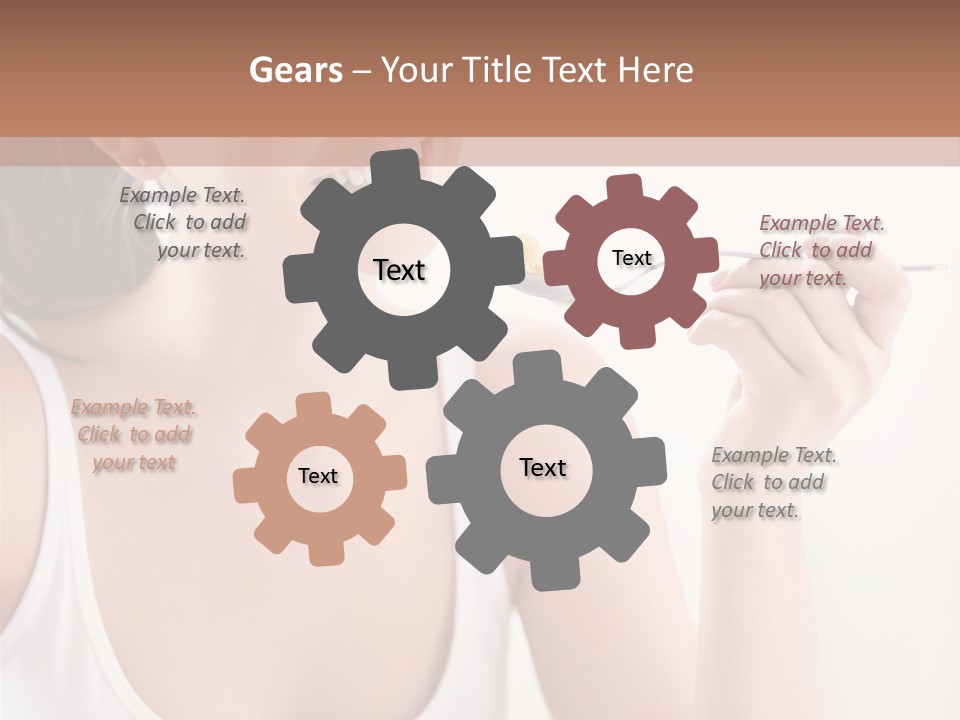 Only Human Happiness PowerPoint Template