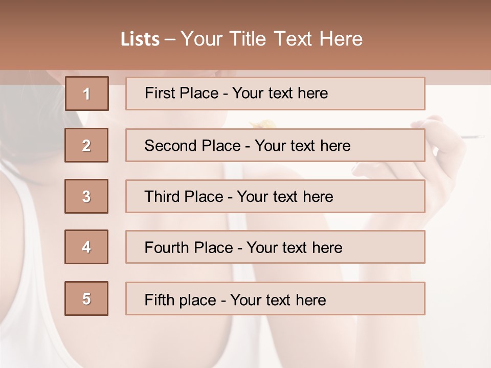 Only Human Happiness PowerPoint Template
