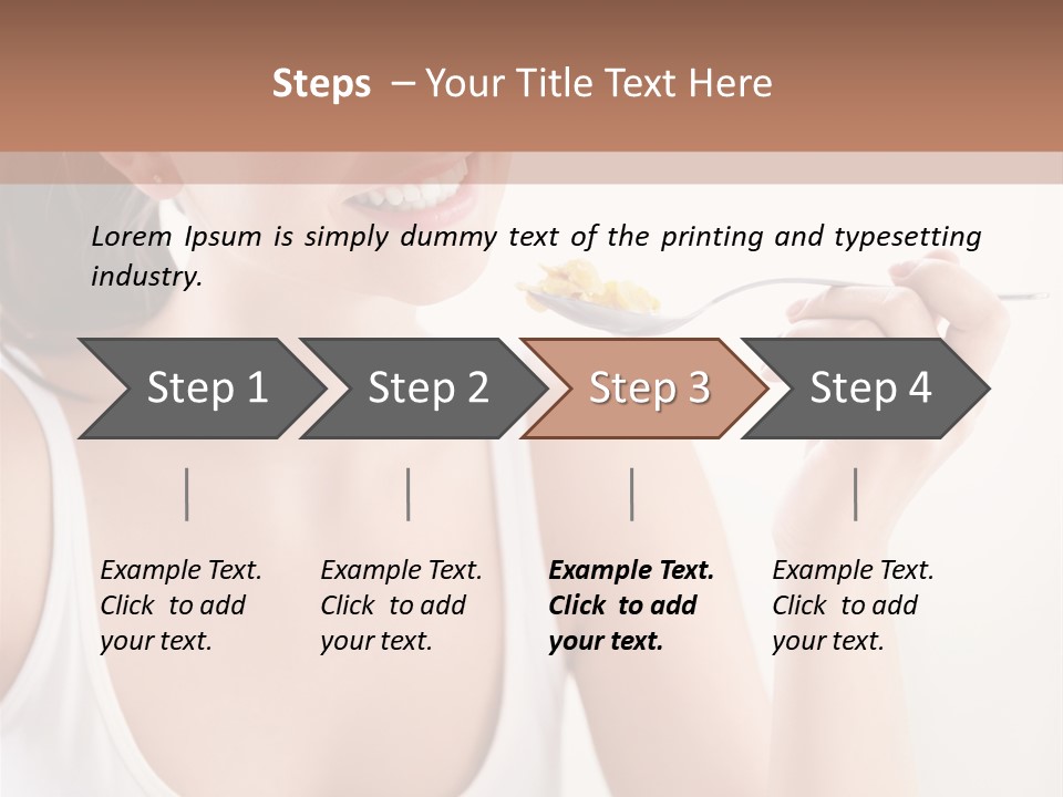 Only Human Happiness PowerPoint Template