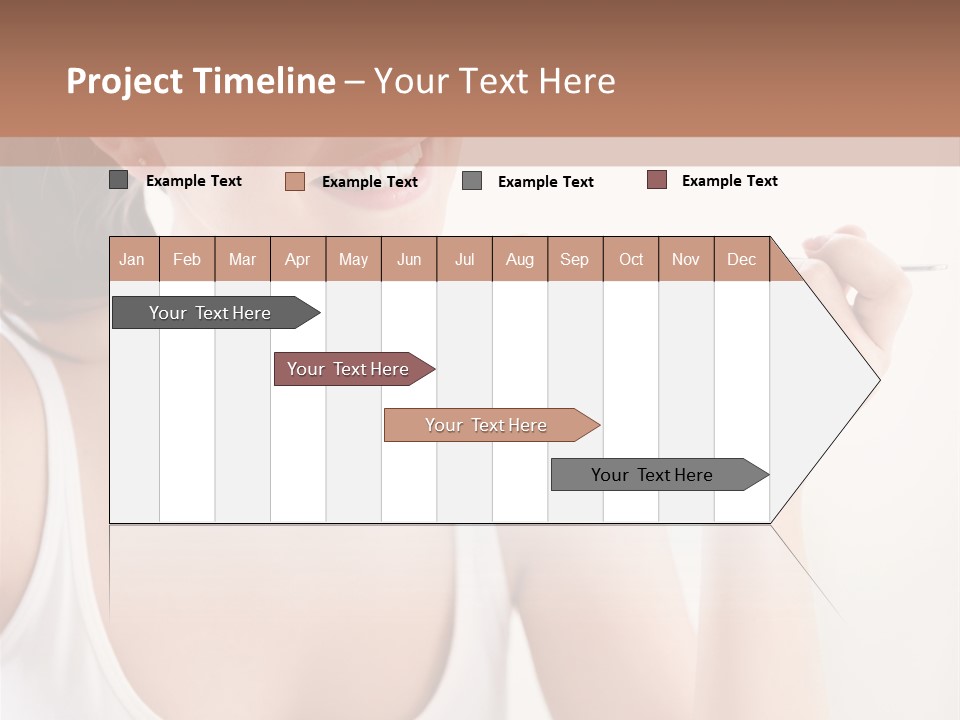 Only Human Happiness PowerPoint Template