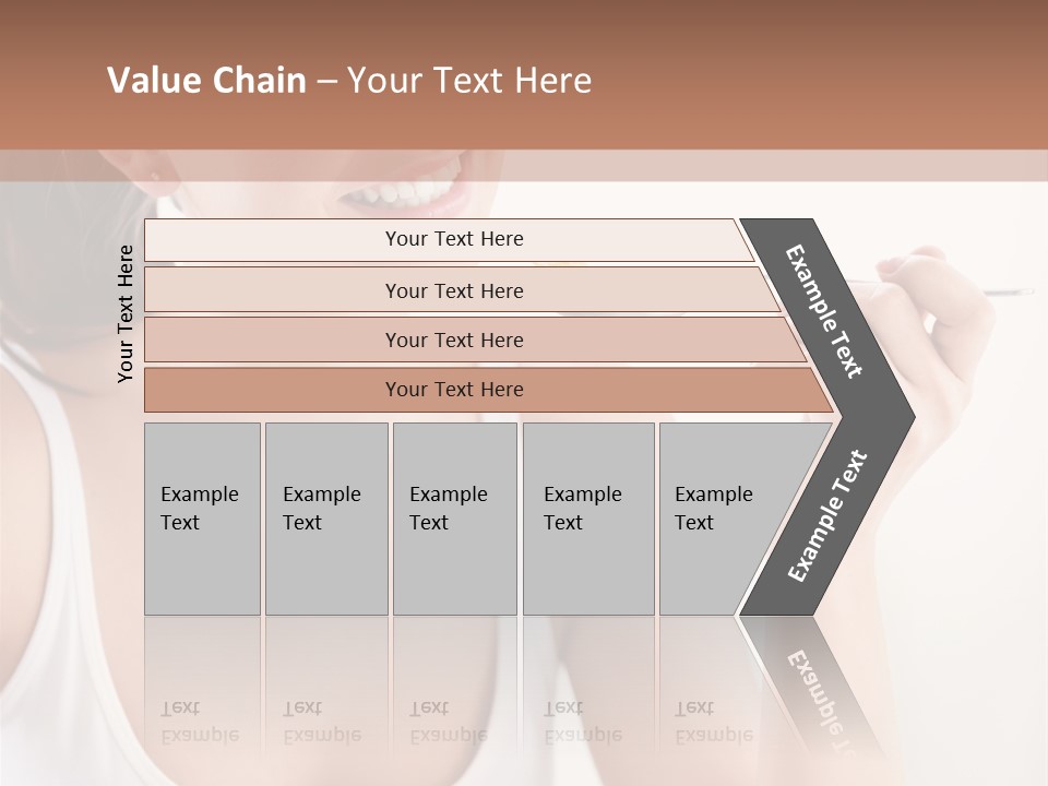 Only Human Happiness PowerPoint Template