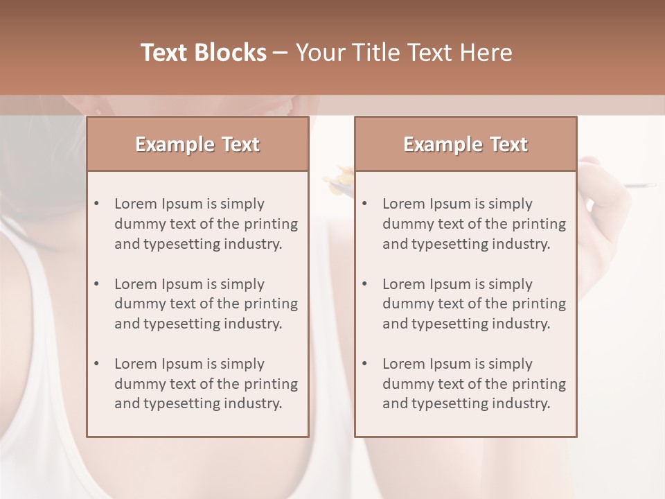 Only Human Happiness PowerPoint Template