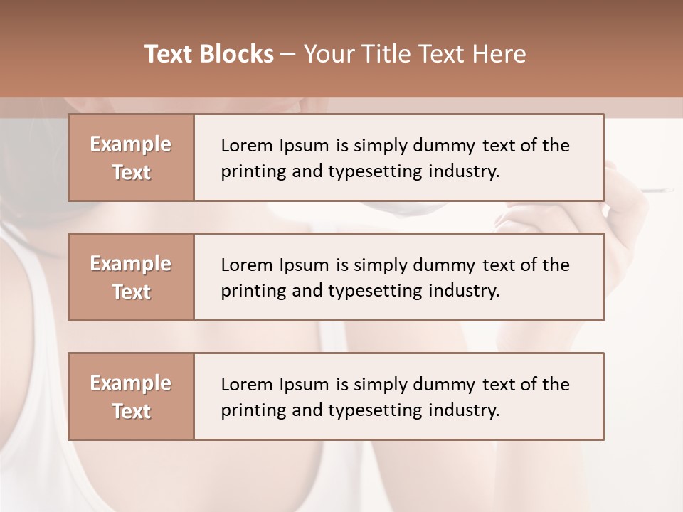 Only Human Happiness PowerPoint Template