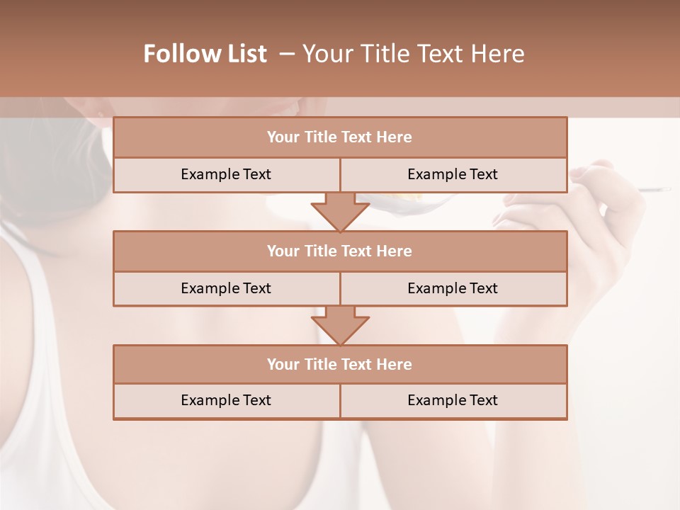 Only Human Happiness PowerPoint Template