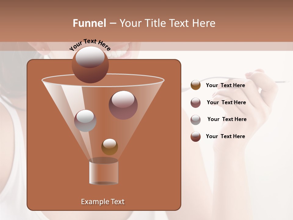 Only Human Happiness PowerPoint Template