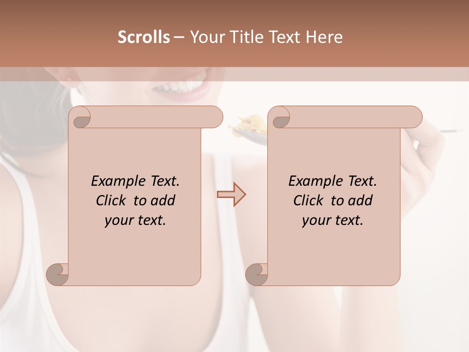 Only Human Happiness PowerPoint Template