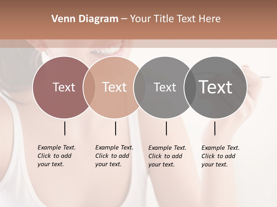 Only Human Happiness PowerPoint Template