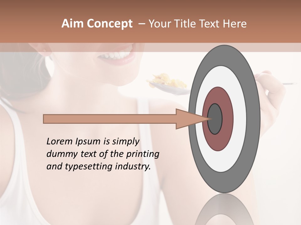 Only Human Happiness PowerPoint Template