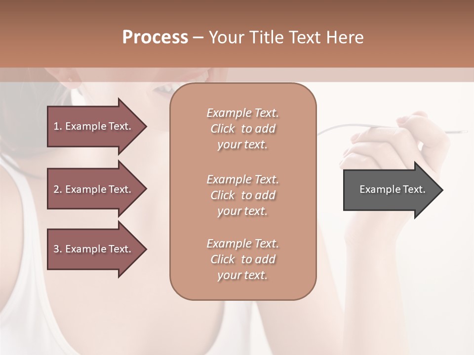 Only Human Happiness PowerPoint Template