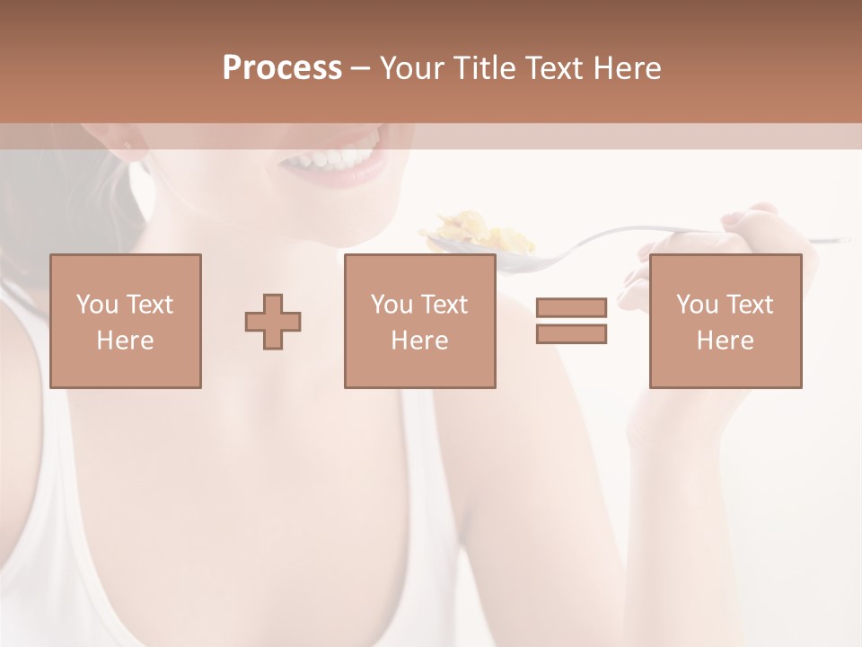 Only Human Happiness PowerPoint Template