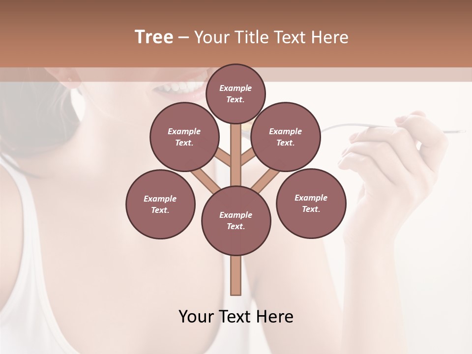 Only Human Happiness PowerPoint Template