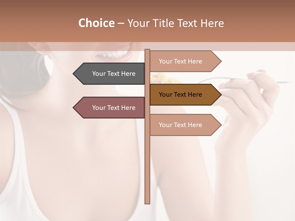 Only Human Happiness PowerPoint Template