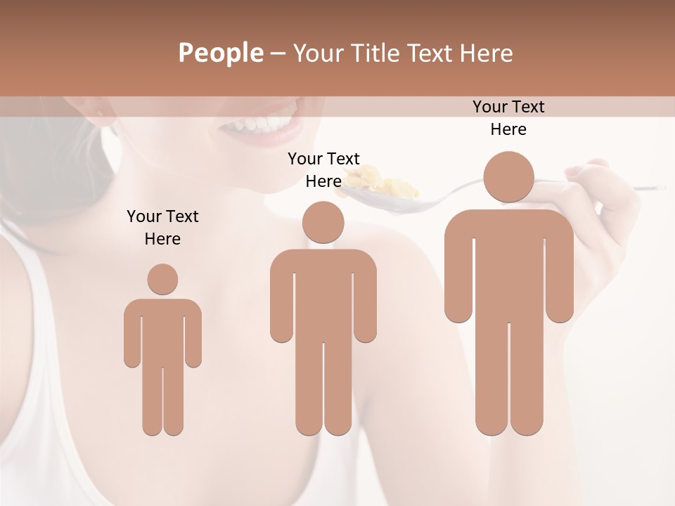 Only Human Happiness PowerPoint Template