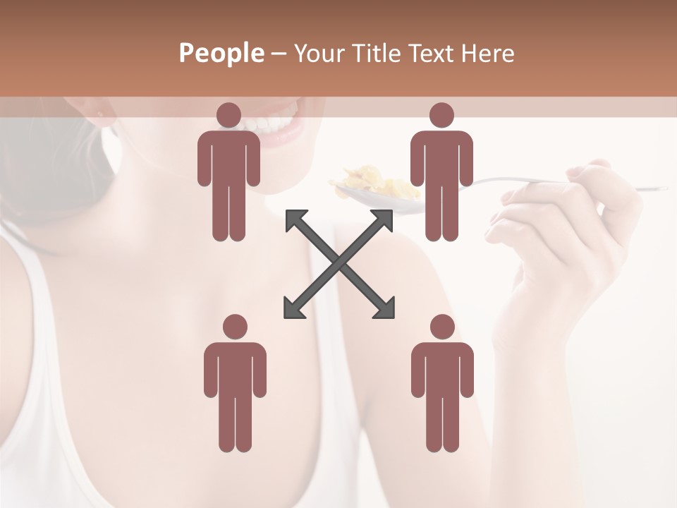 Only Human Happiness PowerPoint Template