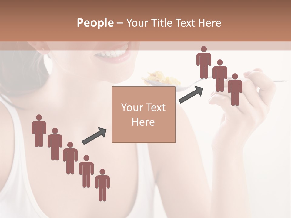 Only Human Happiness PowerPoint Template
