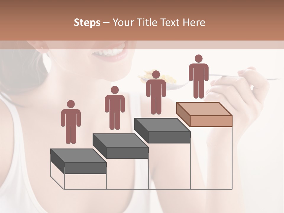 Only Human Happiness PowerPoint Template