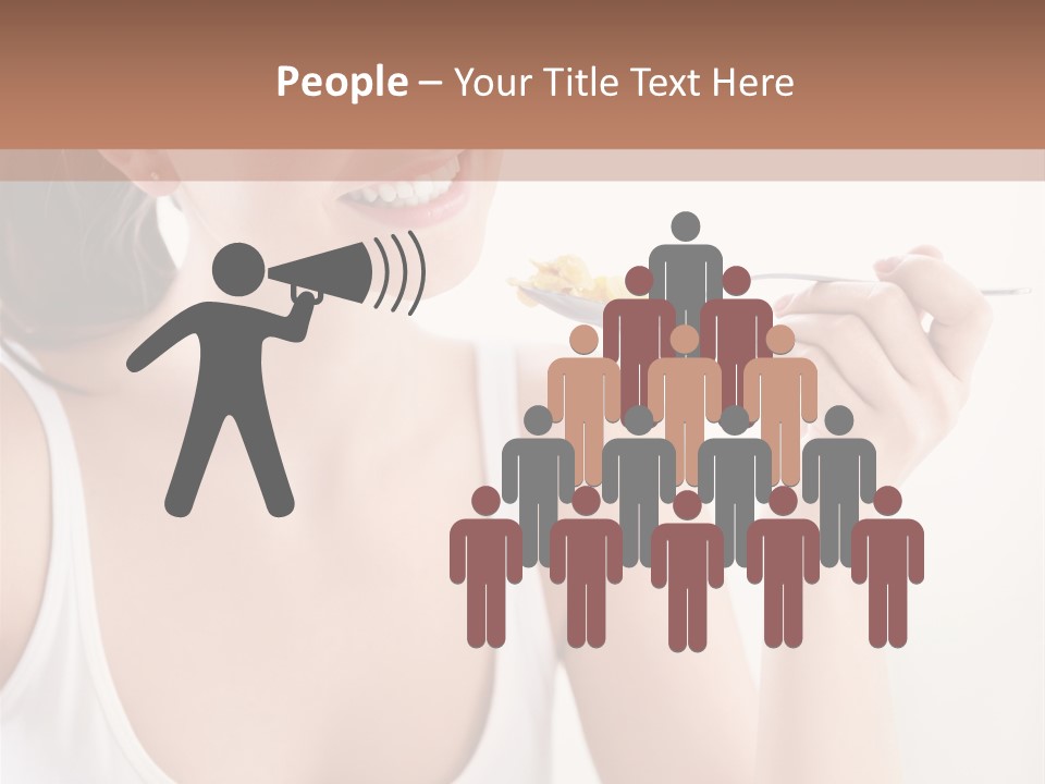 Only Human Happiness PowerPoint Template