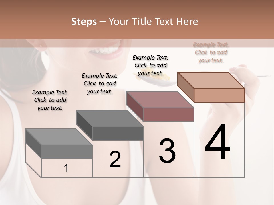 Only Human Happiness PowerPoint Template