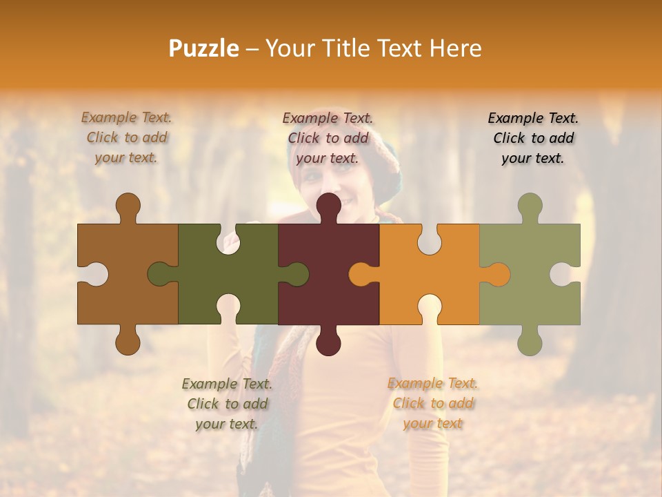 Fall Comfortable Human PowerPoint Template