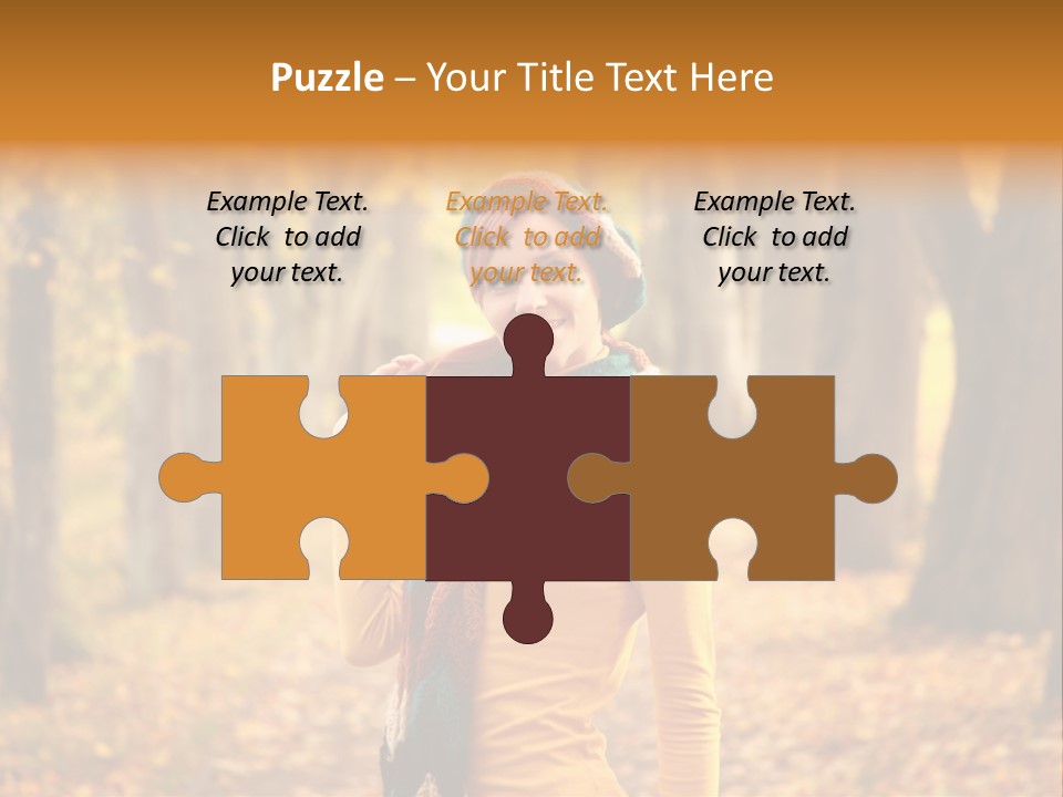 Fall Comfortable Human PowerPoint Template