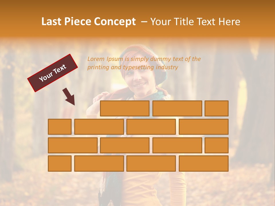 Fall Comfortable Human PowerPoint Template