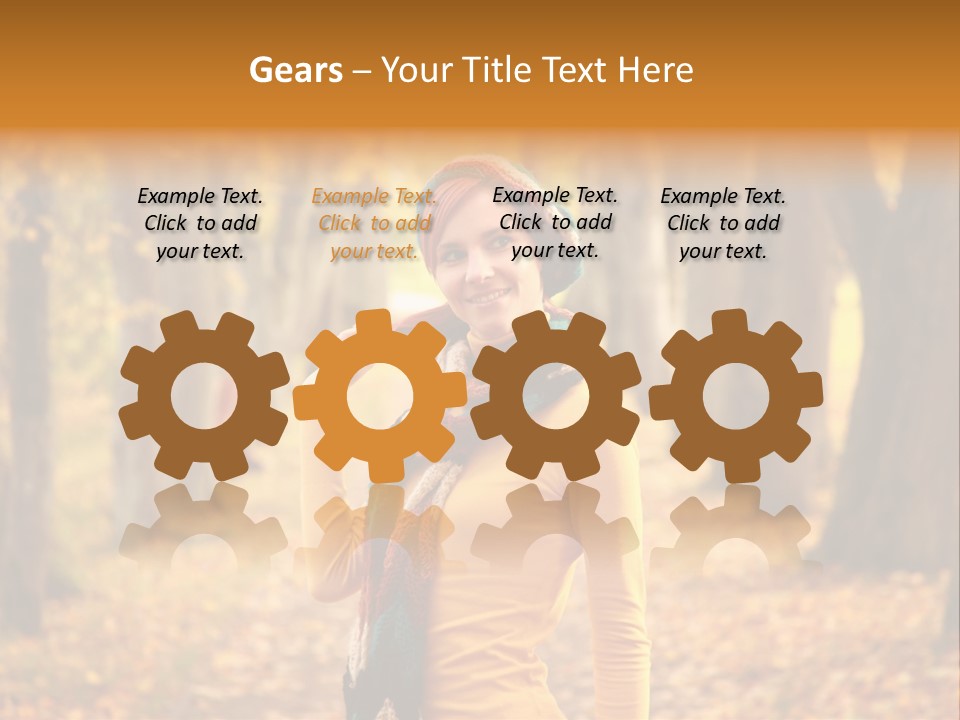 Fall Comfortable Human PowerPoint Template