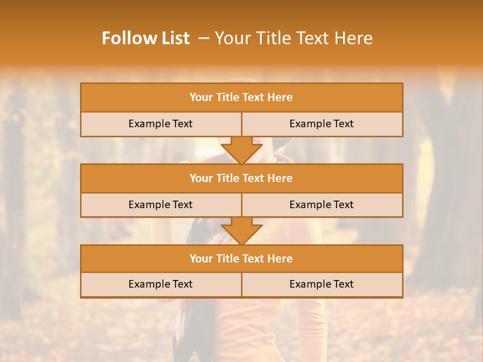 Fall Comfortable Human PowerPoint Template