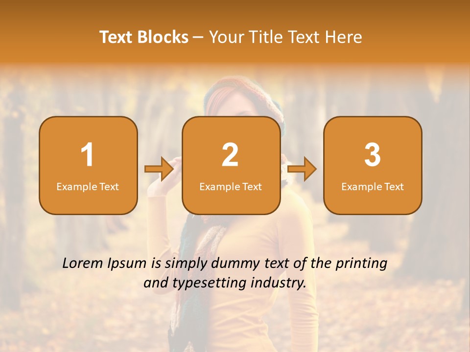 Fall Comfortable Human PowerPoint Template