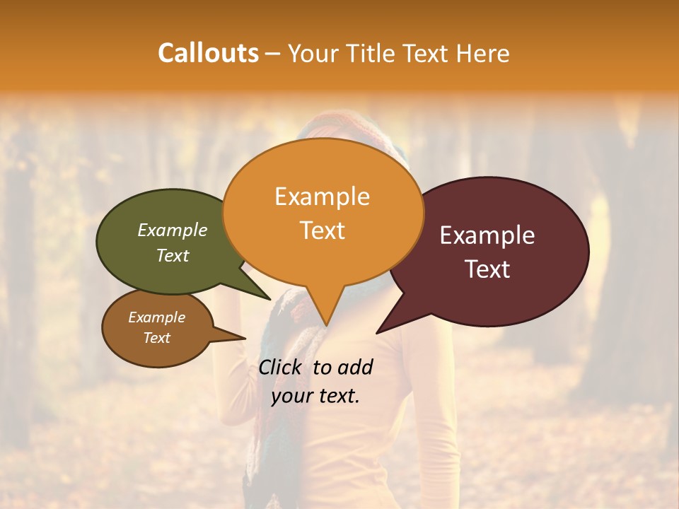 Fall Comfortable Human PowerPoint Template