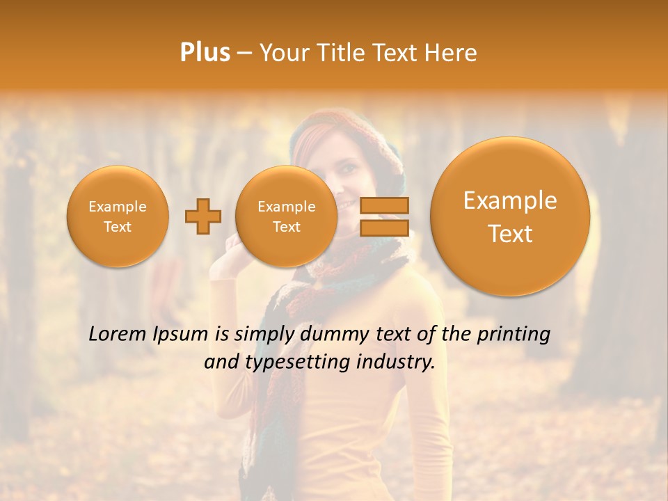 Fall Comfortable Human PowerPoint Template