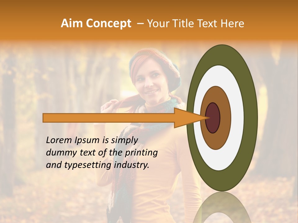 Fall Comfortable Human PowerPoint Template