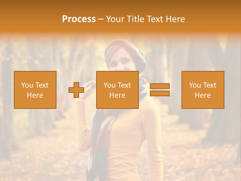 Fall Comfortable Human PowerPoint Template