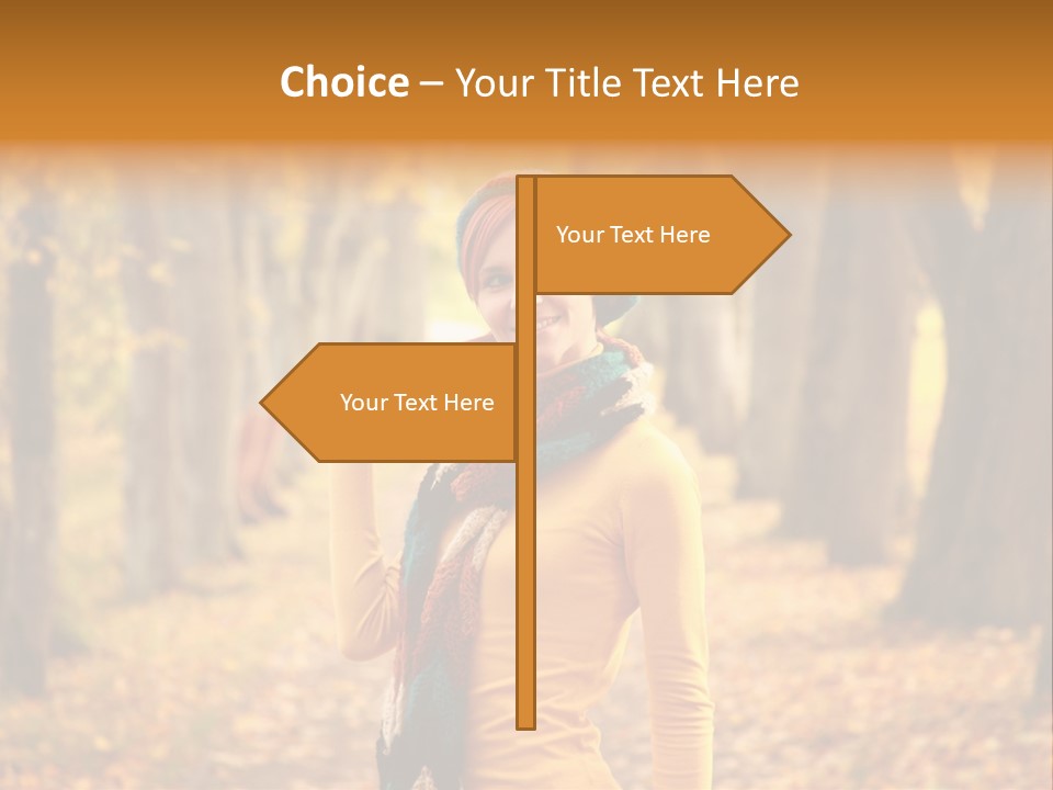 Fall Comfortable Human PowerPoint Template