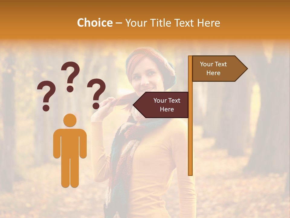 Fall Comfortable Human PowerPoint Template