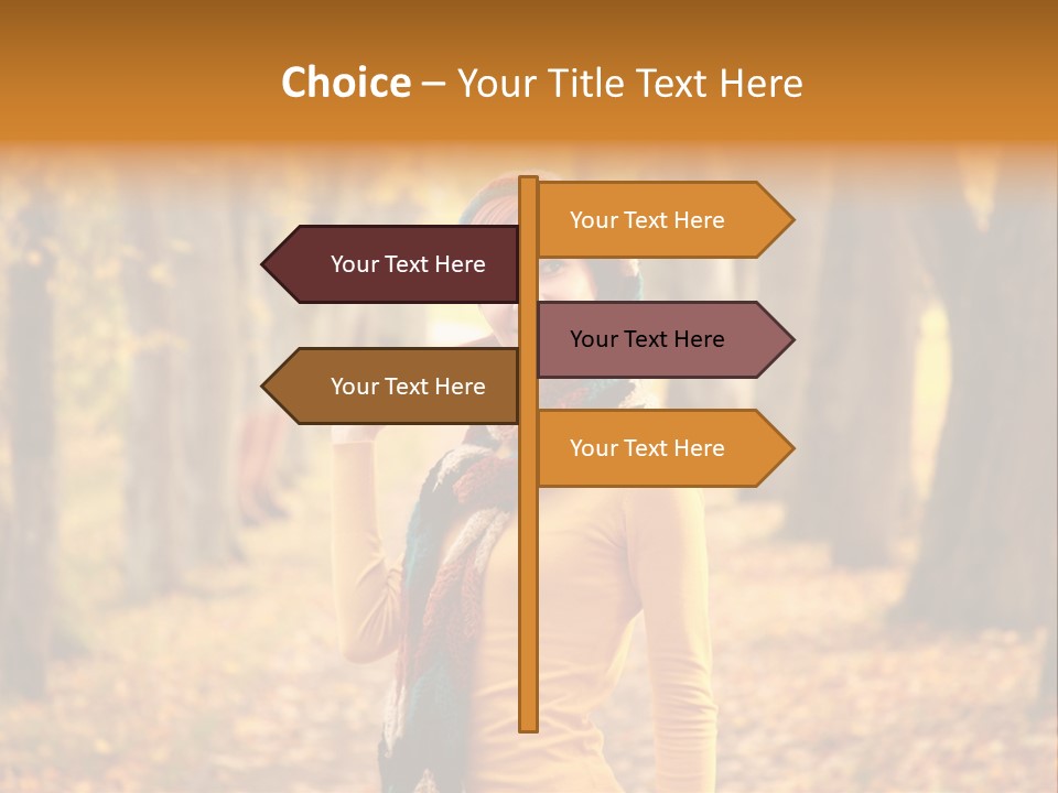 Fall Comfortable Human PowerPoint Template