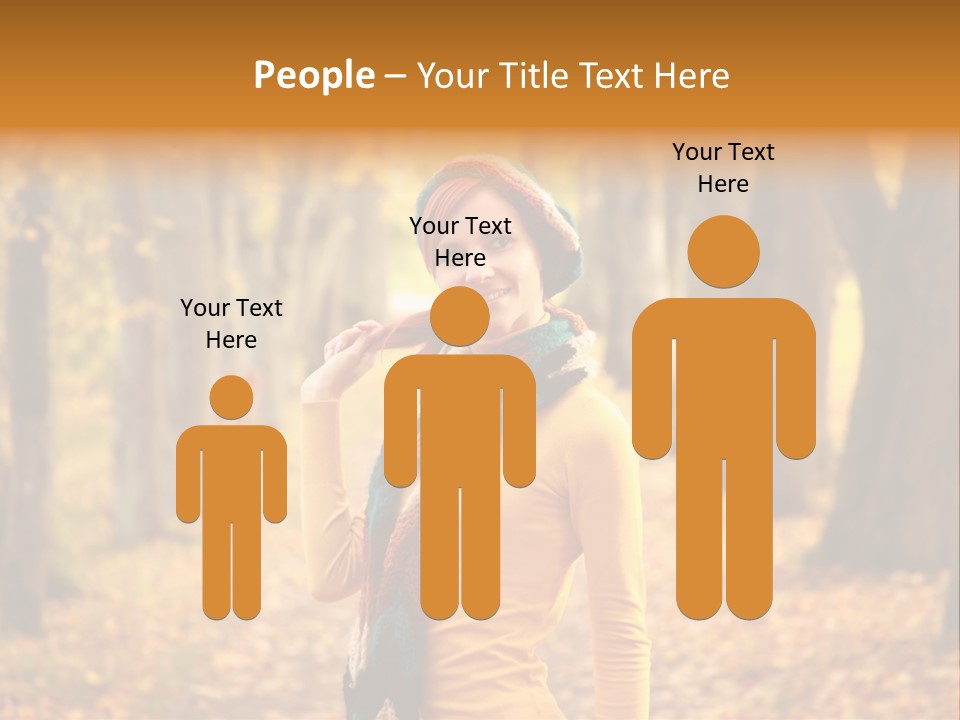 Fall Comfortable Human PowerPoint Template
