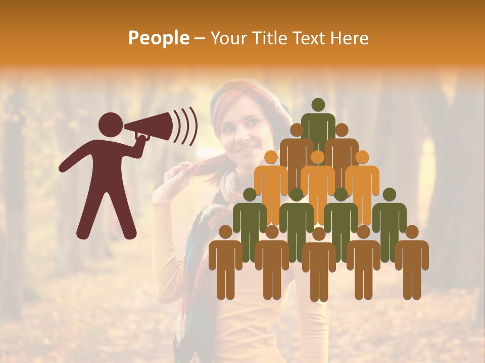 Fall Comfortable Human PowerPoint Template