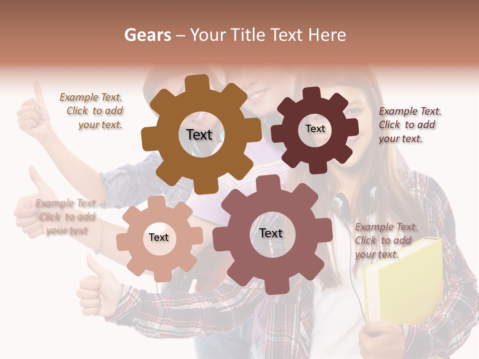 Biology Microscopic Cell PowerPoint Template