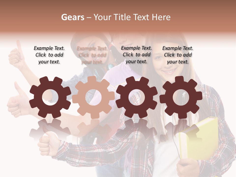 Biology Microscopic Cell PowerPoint Template