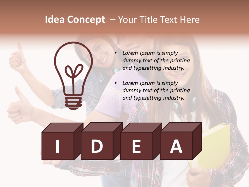 Biology Microscopic Cell PowerPoint Template