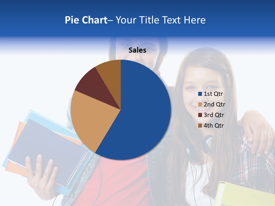 Friendly Embracing People PowerPoint Template