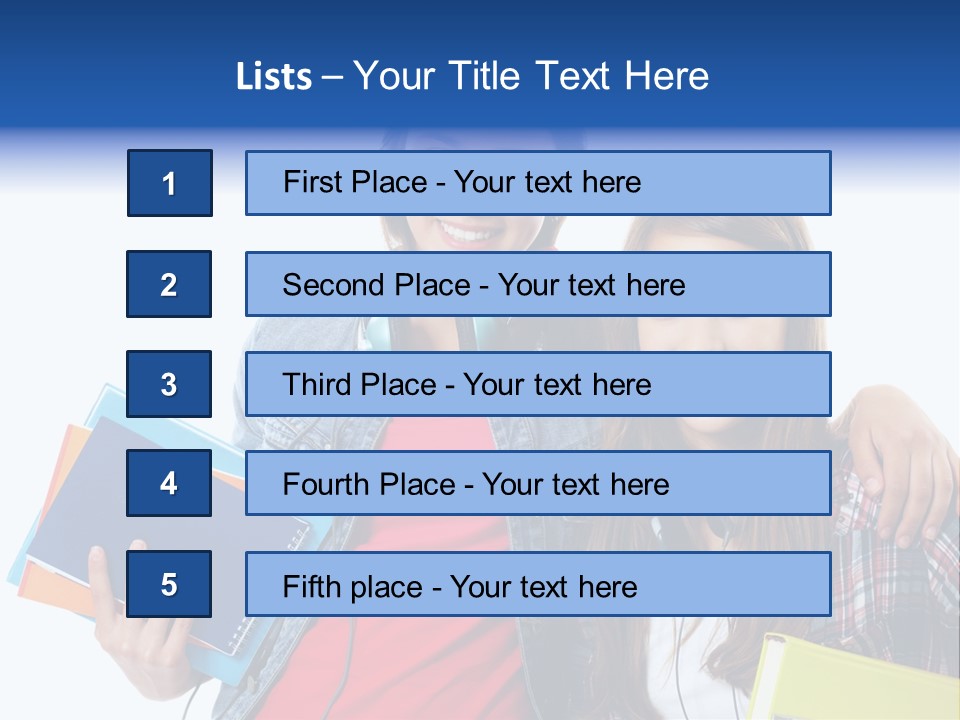 Friendly Embracing People PowerPoint Template
