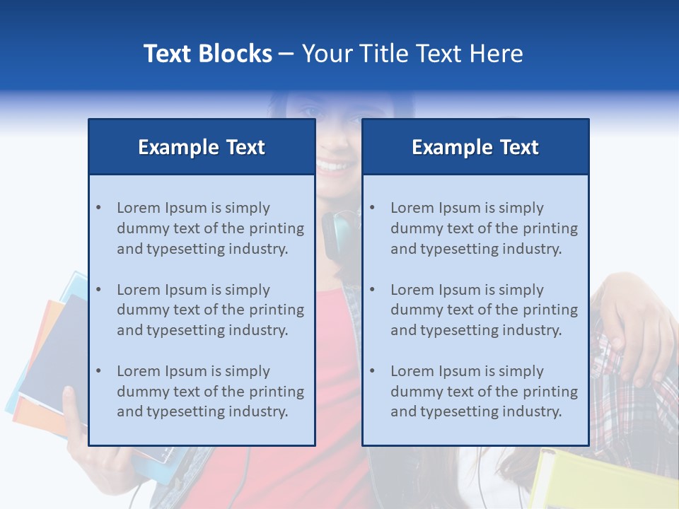 Friendly Embracing People PowerPoint Template